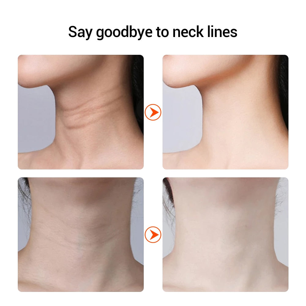 EMS Neck Face Beauty Device 3 Colors LED Photon Skin Tighten 4 Modes